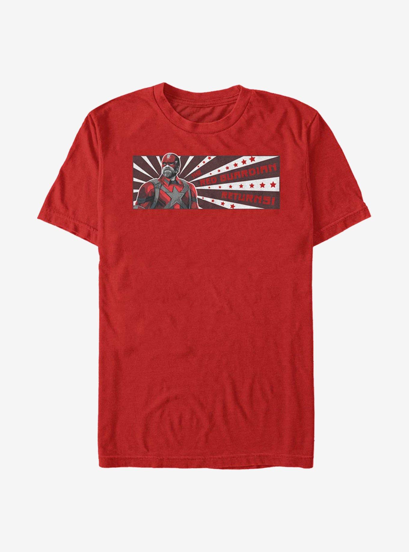 Marvel Black Widow Red Return T-Shirt, RED, hi-res