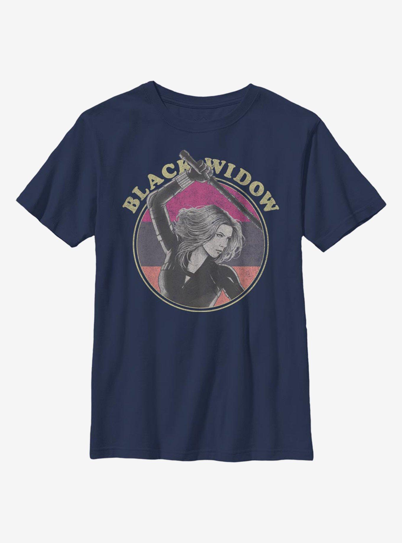 Marvel Black Widow Retro T-Shirt, , hi-res