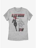 Marvel Black Widow Womens T-Shirt, ATH HTR, hi-res