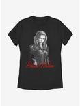 Marvel Black Widow Monochrome Womens T-Shirt, BLACK, hi-res