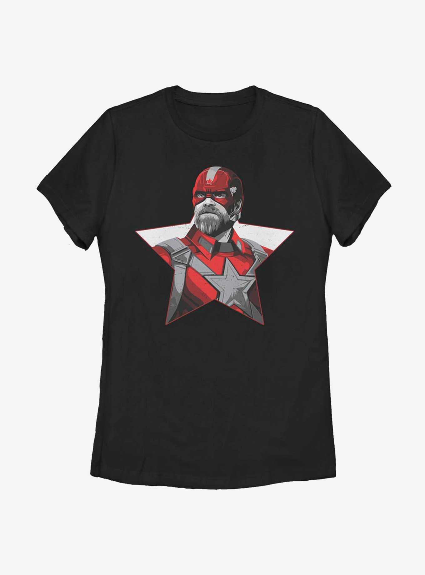 Marvel Black Widow Red Guardian Star Womens T-Shirt, , hi-res