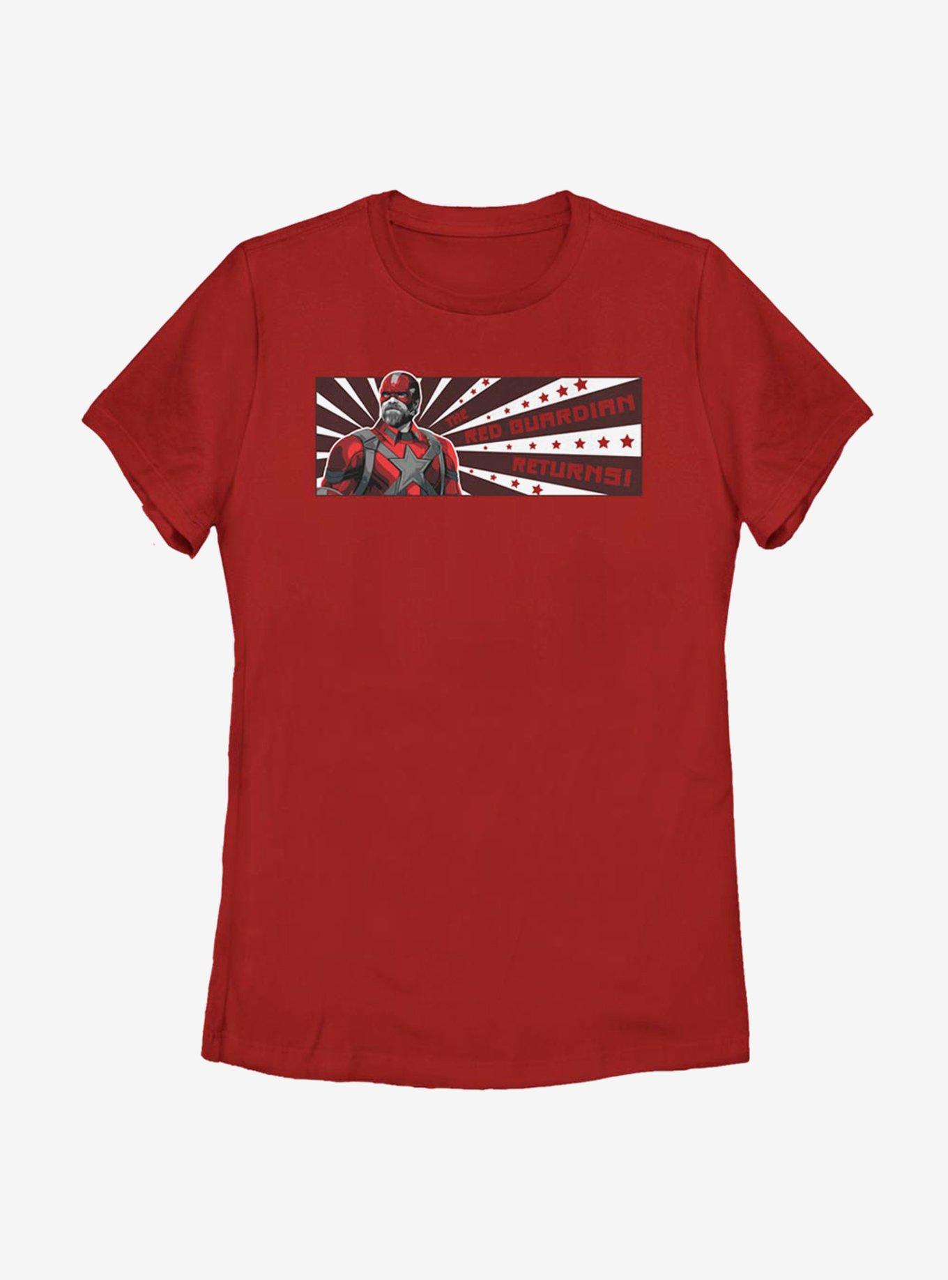 Marvel Black Widow Red Return Womens T-Shirt, , hi-res