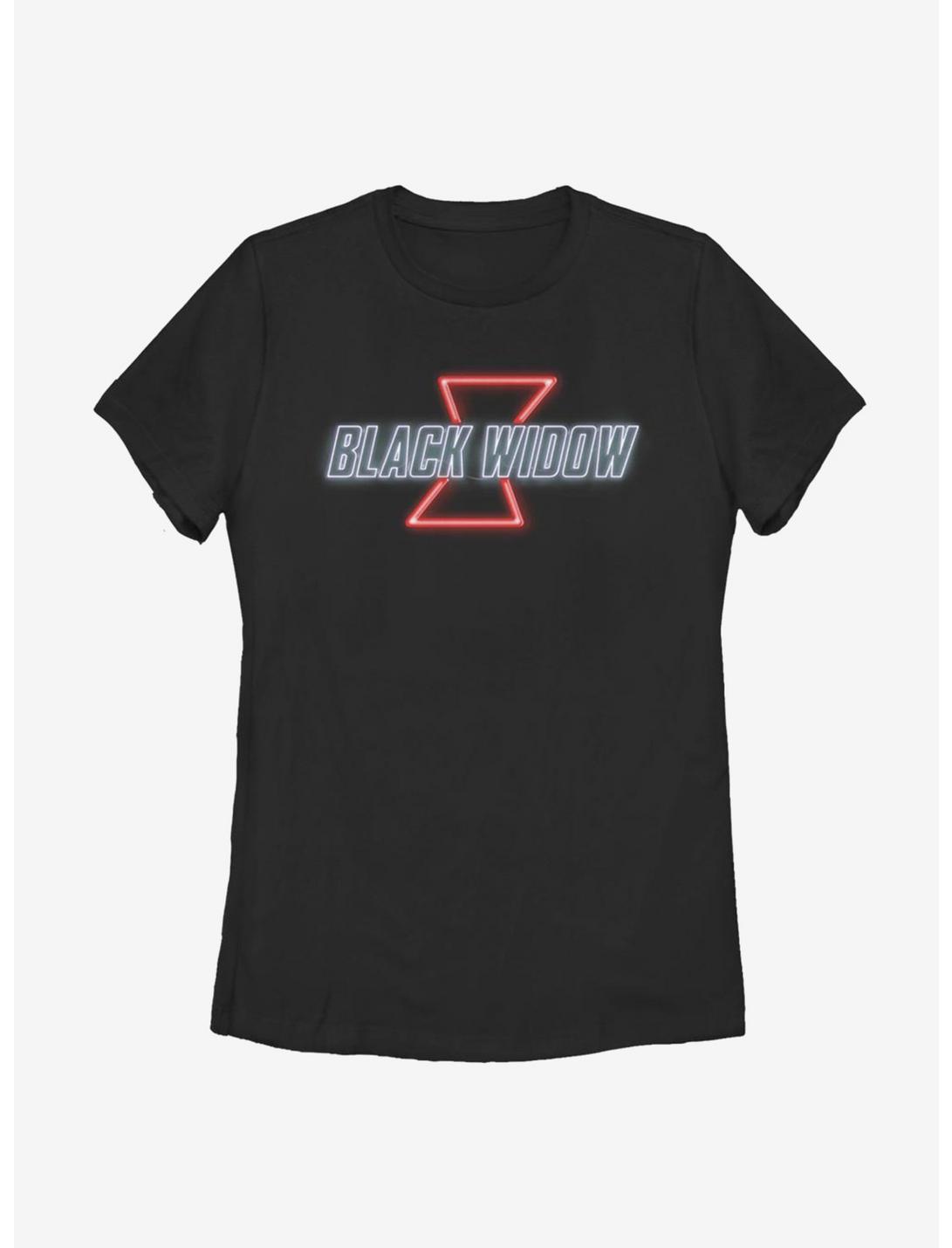 Marvel Black Widow Neon Womens T-Shirt, BLACK, hi-res