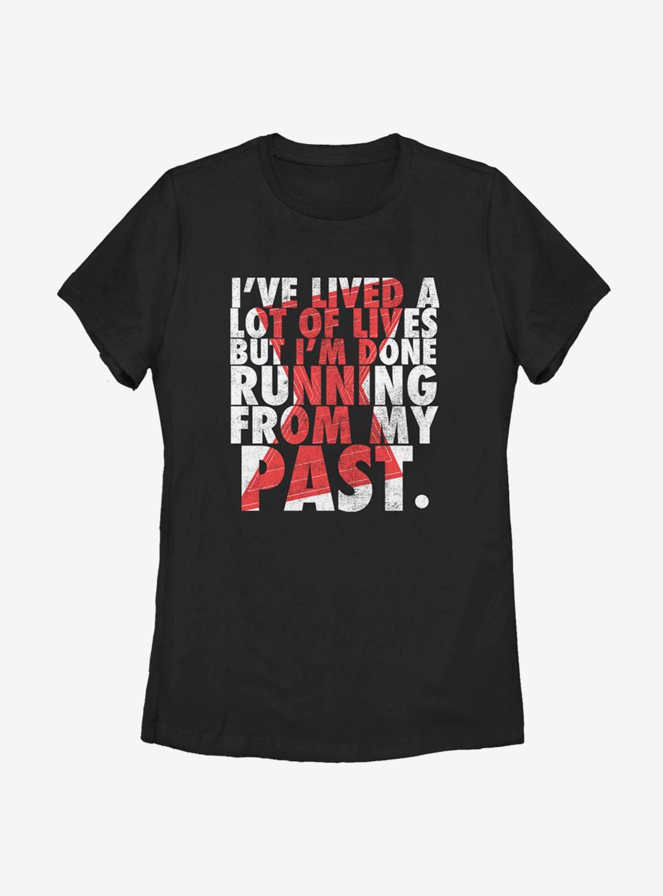 Marvel Black Widow No Past Womens T-Shirt, , hi-res