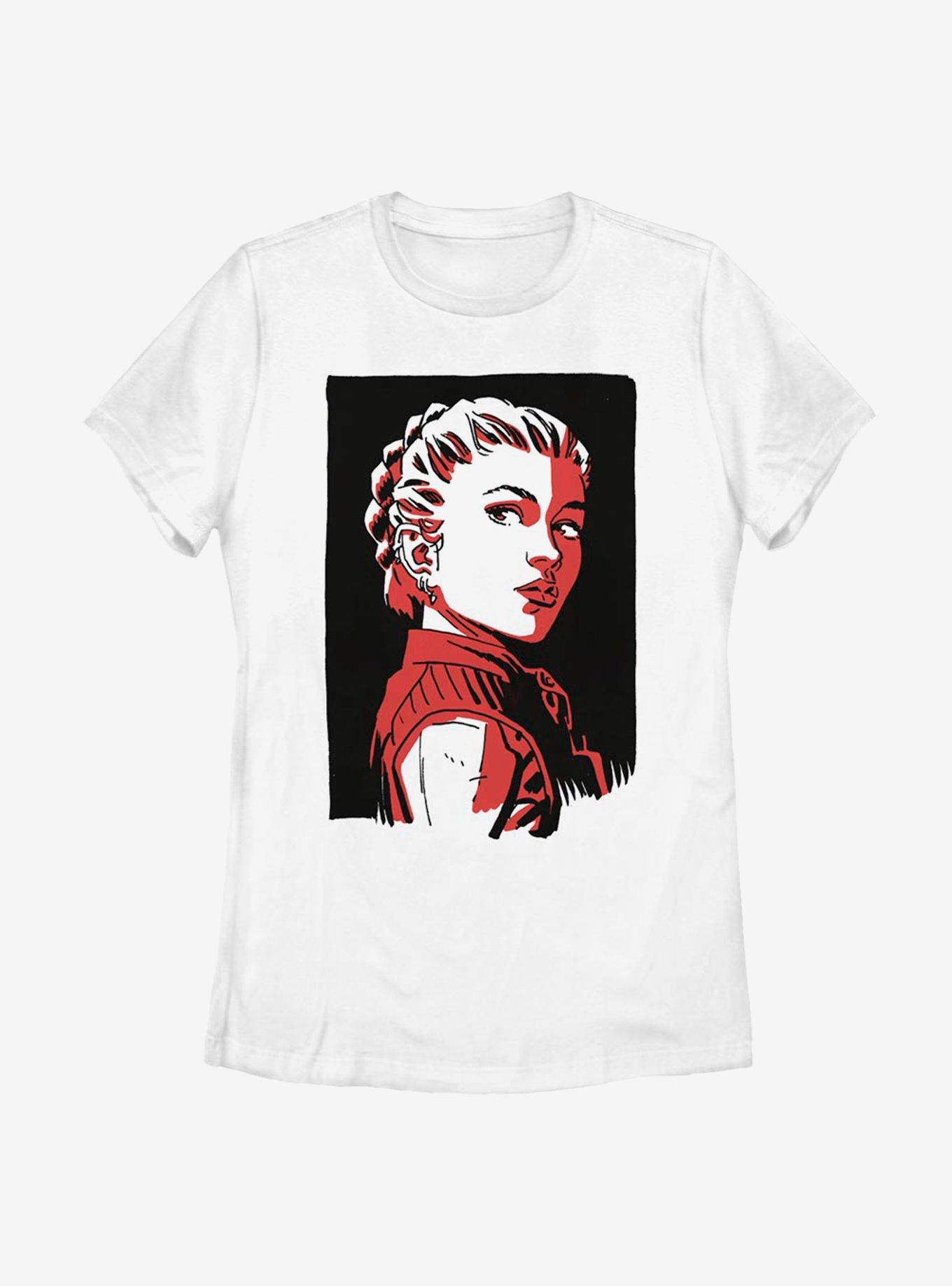 Marvel Black Widow Yelena Portrait Womens T-Shirt, WHITE, hi-res