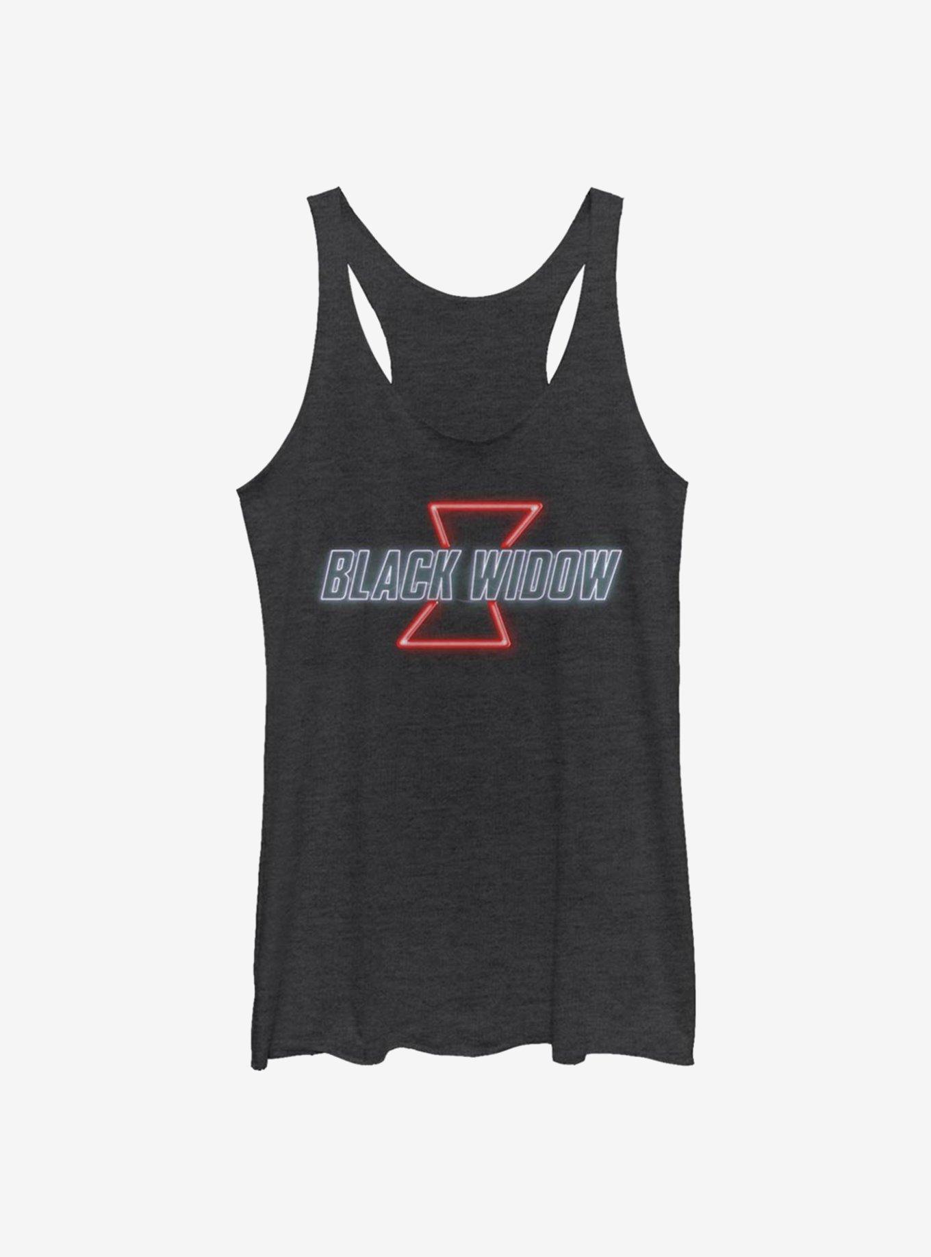 Marvel Black Widow Neon Womens Tank Top, , hi-res