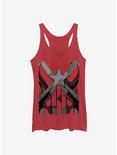 Marvel Black Widow Red Guardian Costume Womens Tank Top, RED HTR, hi-res