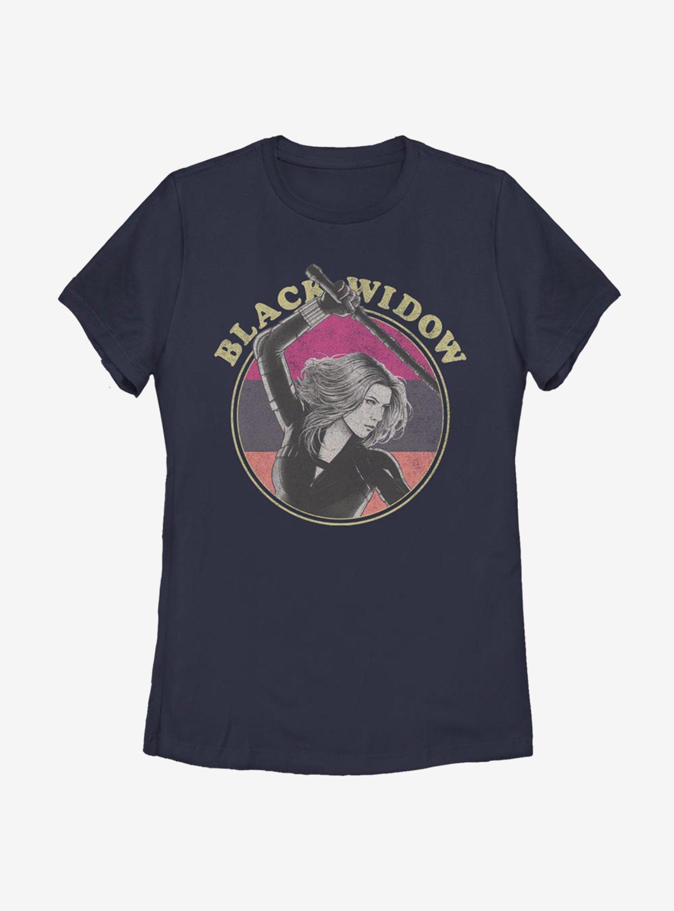 Marvel Black Widow Retro Womens T-Shirt, , hi-res