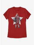 Marvel Black Widow Serious Red Guardian Womens T-Shirt, RED, hi-res