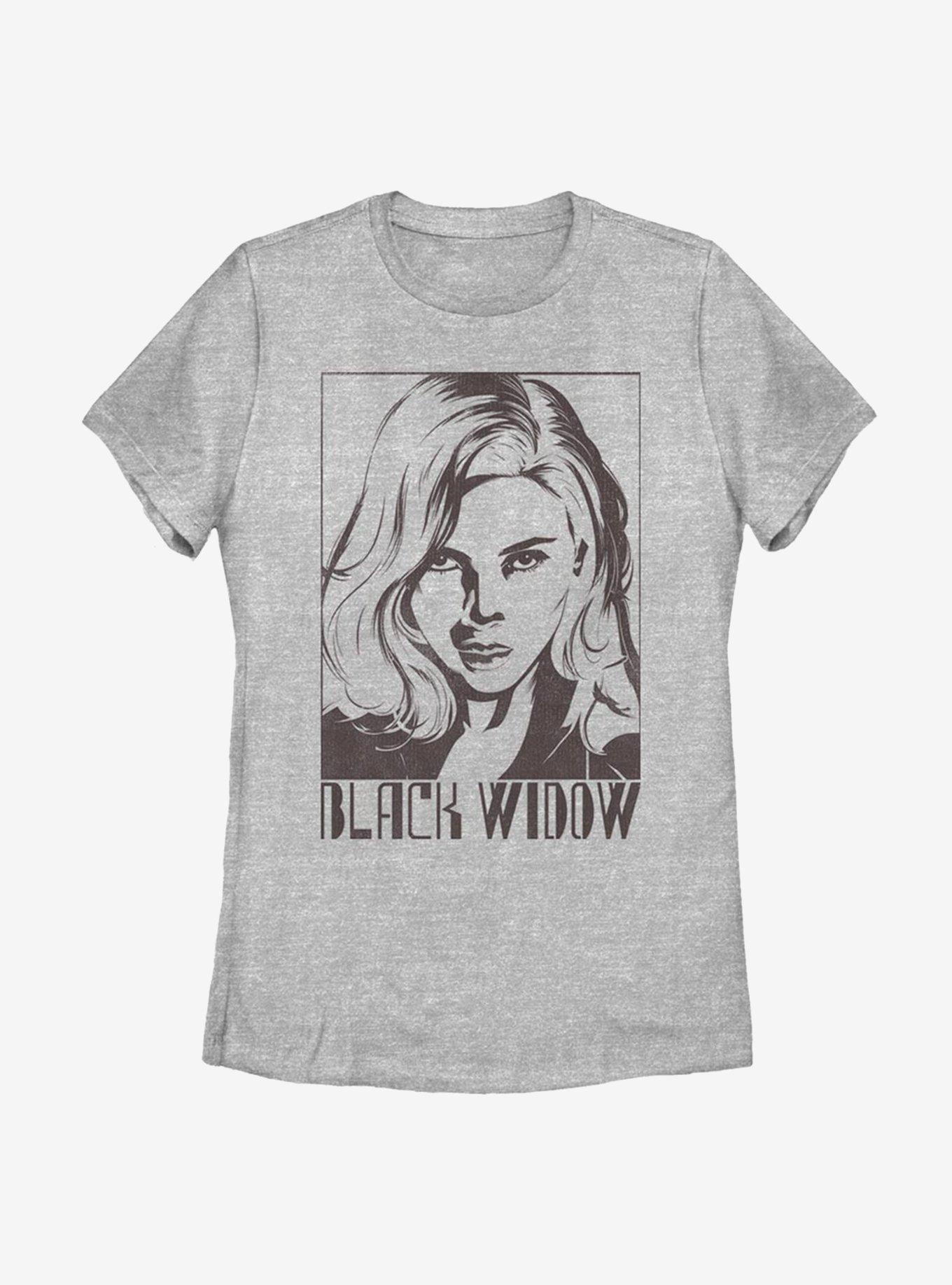 Marvel Black Widow Tie Dye Widow Womens T-Shirt, , hi-res