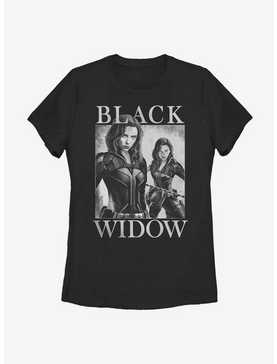 Marvel Black Widow Two Widows Mirror Womens T-Shirt, , hi-res