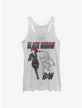 Marvel Black Widow Womens Tank Top, , hi-res