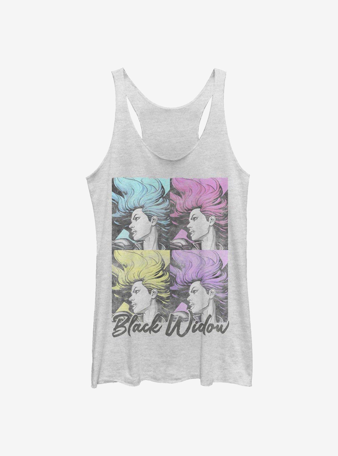 Marvel Black Widow Pop Womens Tank Top, , hi-res