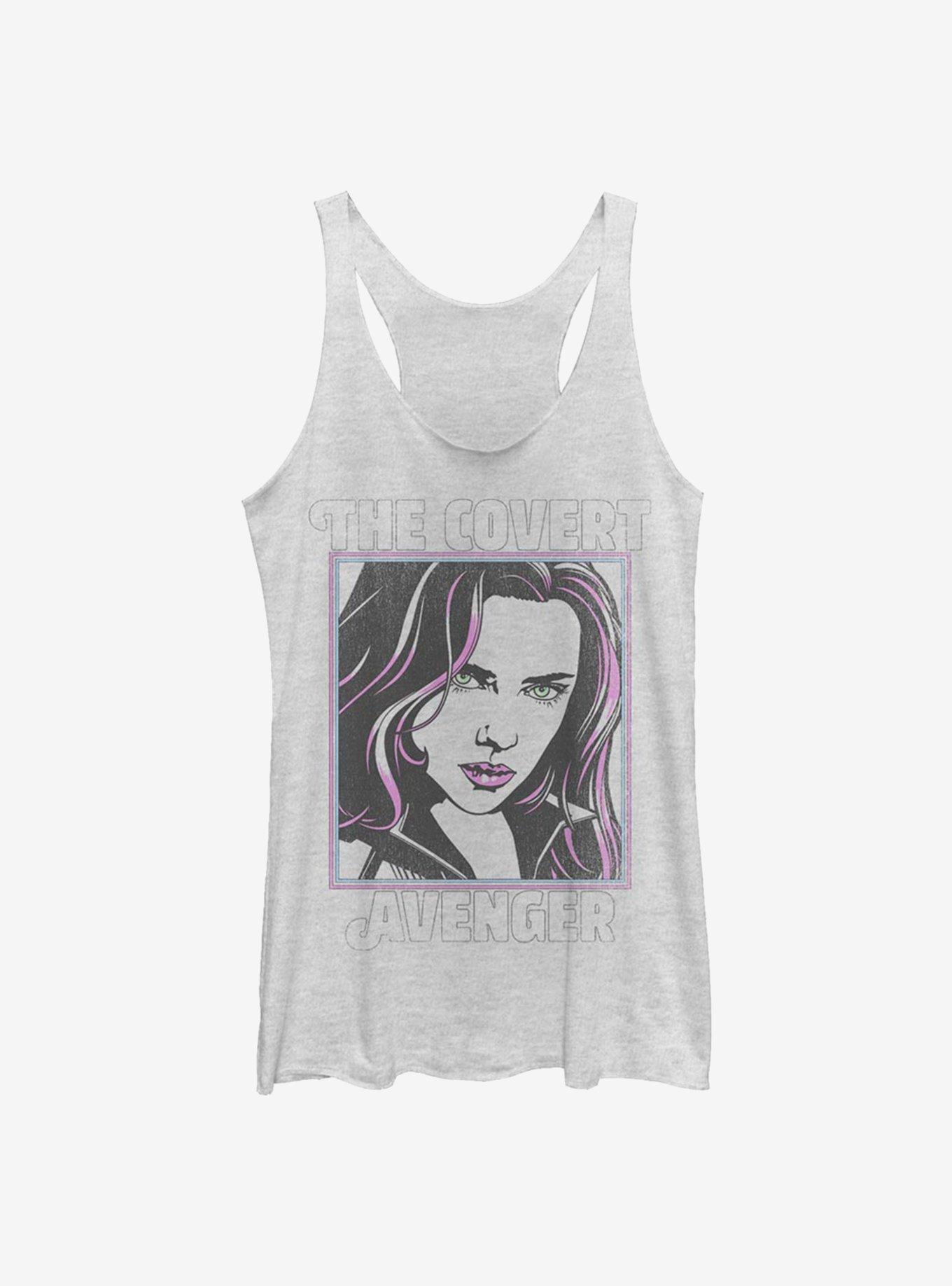 Marvel Black Widow Retro Pop Widow Womens Tank Top, , hi-res