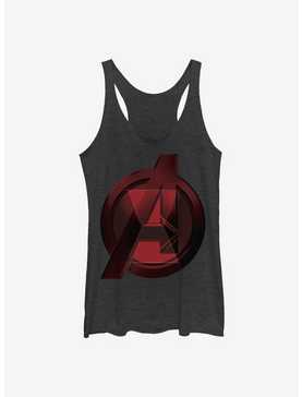 Marvel Black Widow Avenger Logo Womens Tank Top, , hi-res