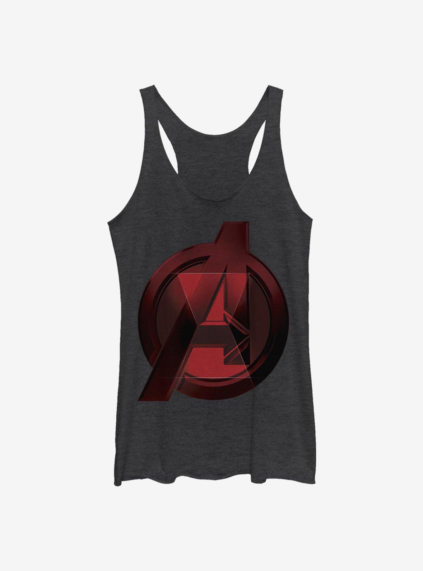 Marvel Black Widow Avenger Logo Womens Tank Top, , hi-res