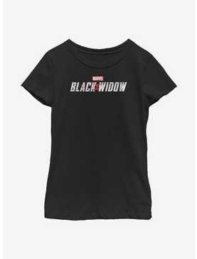 Marvel Black Widow Logo Youth Girls T-Shirt, , hi-res