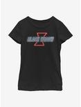 Marvel Black Widow Neon Youth Girls T-Shirt, BLACK, hi-res