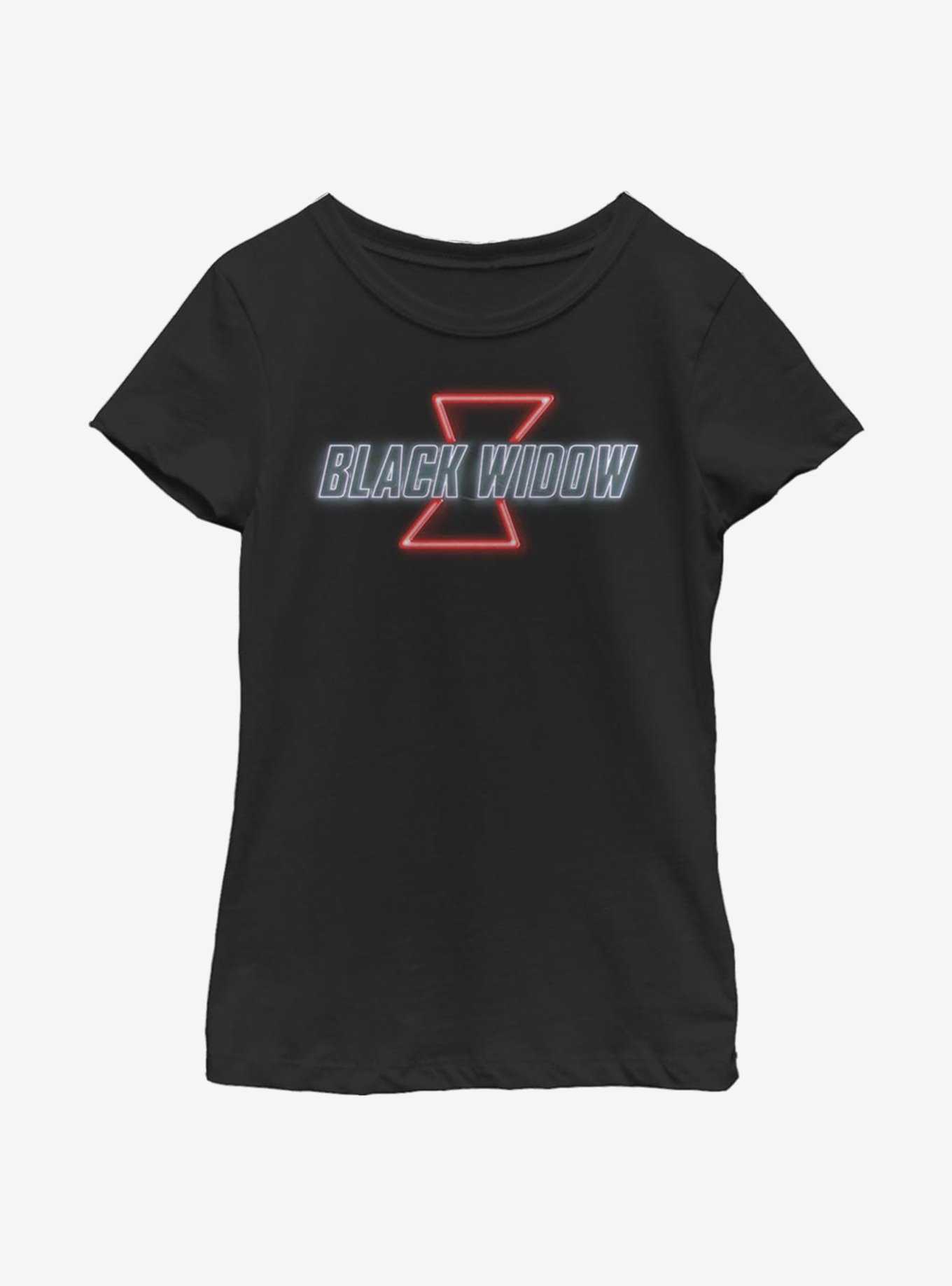 Marvel Black Widow Neon Youth Girls T-Shirt, , hi-res