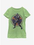 Marvel Black Widow Taskmaster Circle Youth Girls T-Shirt, GRN APPLE, hi-res