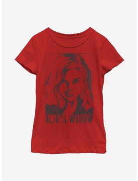 Marvel Black Widow Tie Dye Widow Youth Girls T-Shirt, , hi-res