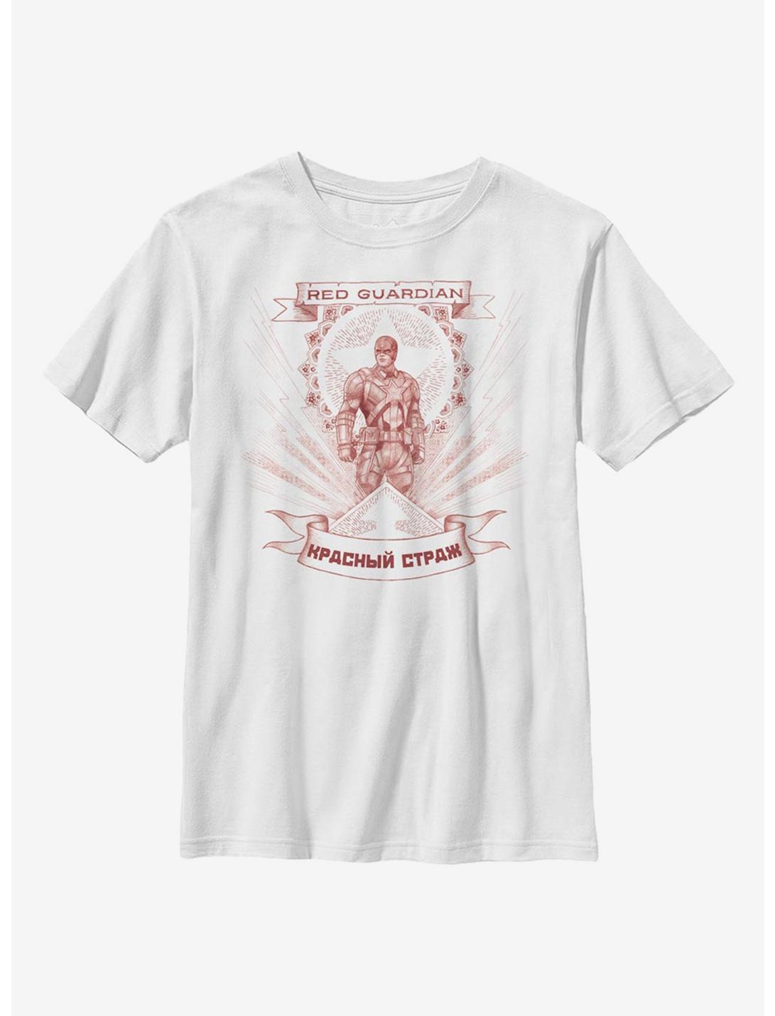 Marvel Black Widow Guardian Of Red Youth T-Shirt, WHITE, hi-res