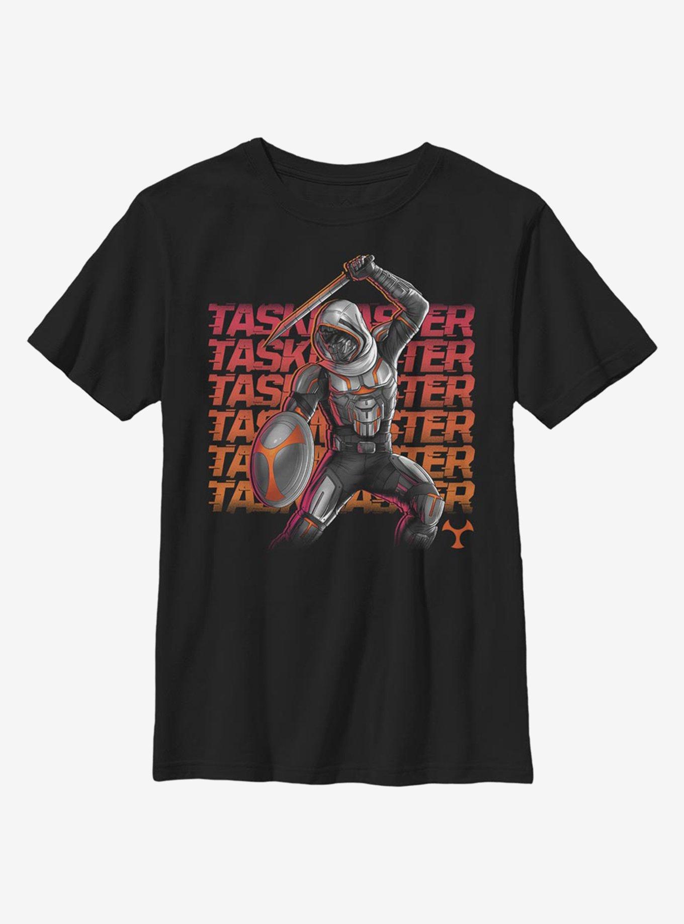 Marvel Black Widow Taskmaster Neon Youth T-Shirt, , hi-res