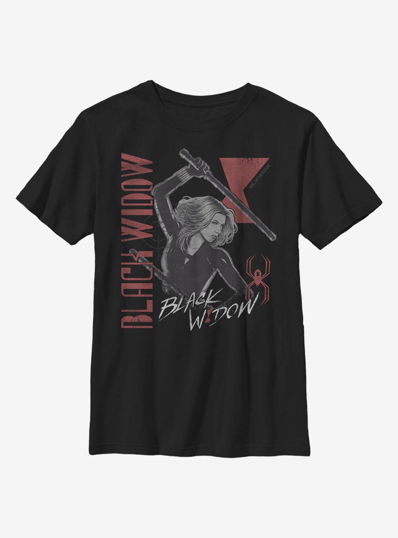 Marvel Black Widow Retro Youth T-Shirt, , hi-res