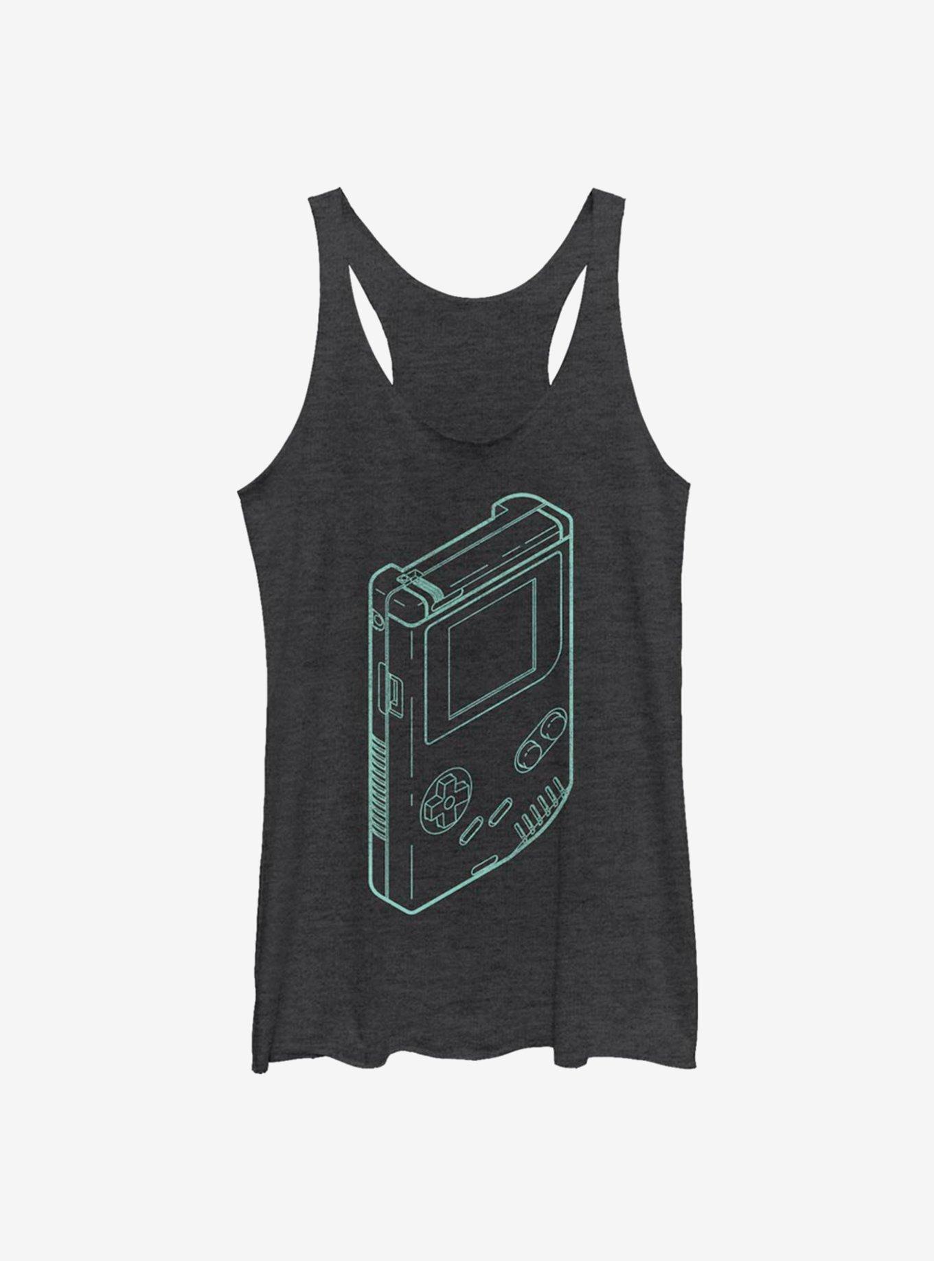 Nintendo Gamer Girls Tank, BLK HTR, hi-res