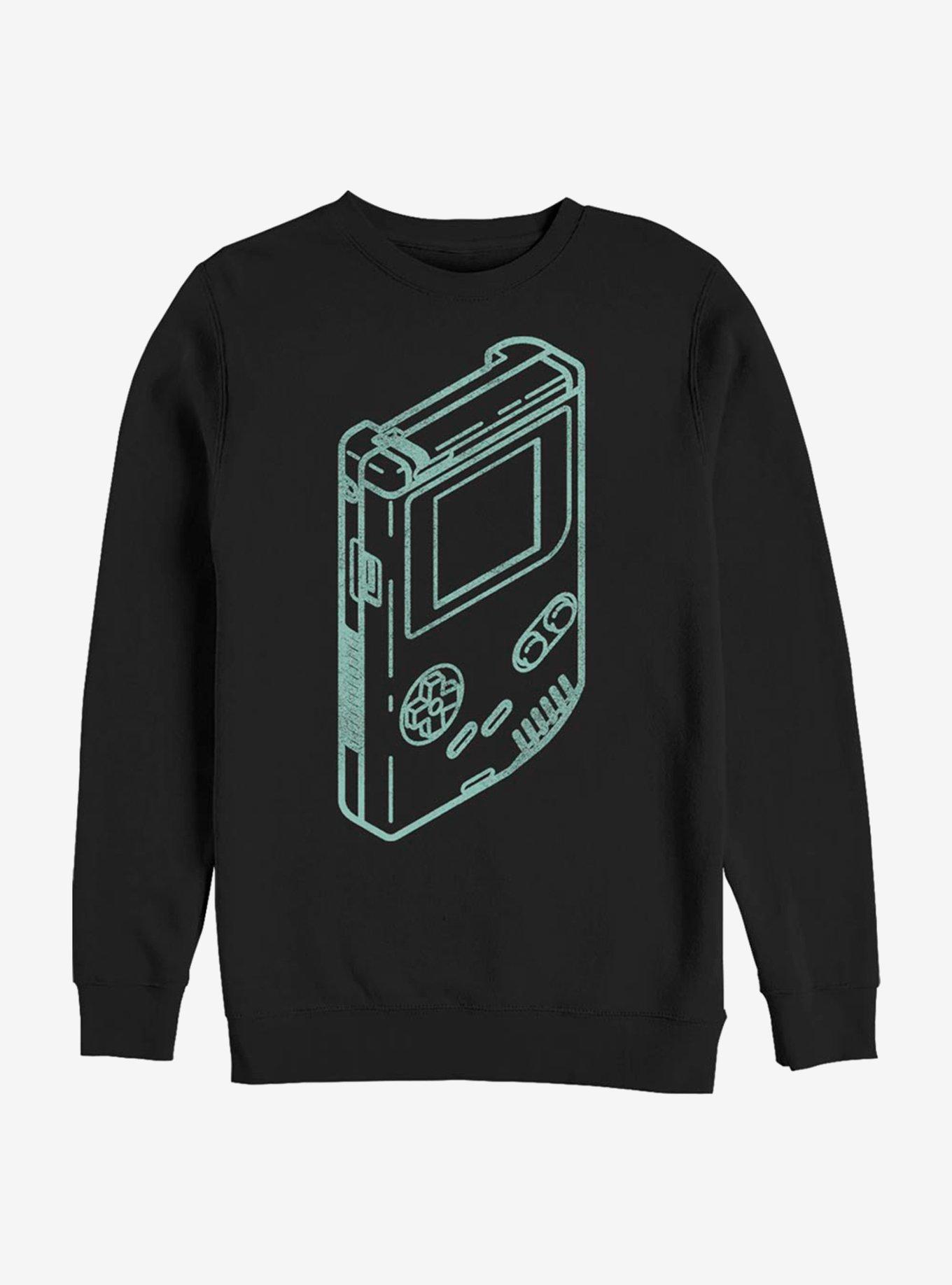 Nintendo Gamer Crew Sweatshirt, BLACK, hi-res