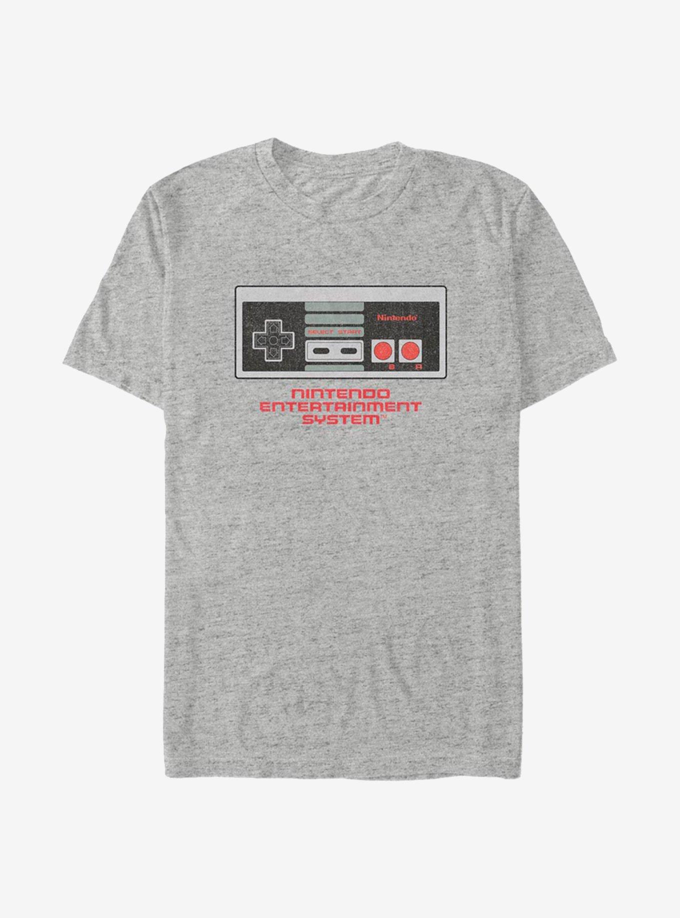 Nintendo Entertainment Controller T-Shirt, ATH HTR, hi-res