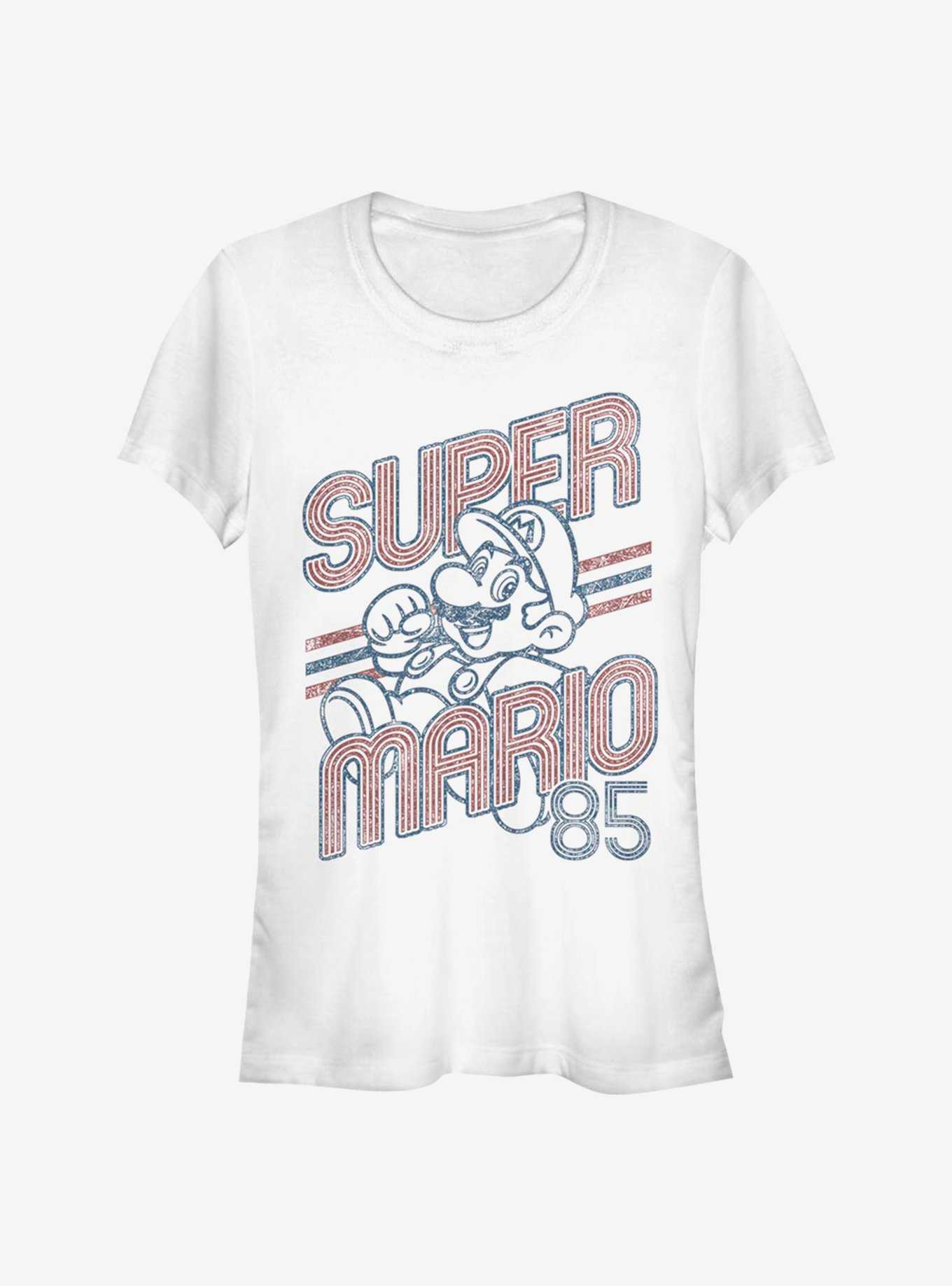 Super Mario Retro Bro Girls T-Shirt, , hi-res