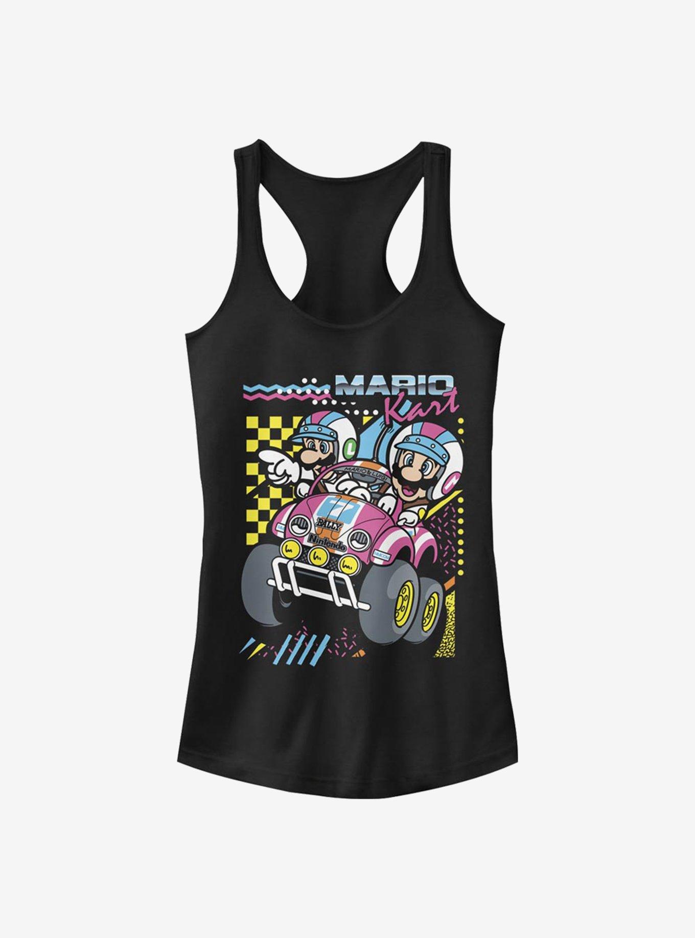 Super Mario Kart Dart Girls Tank, BLACK, hi-res