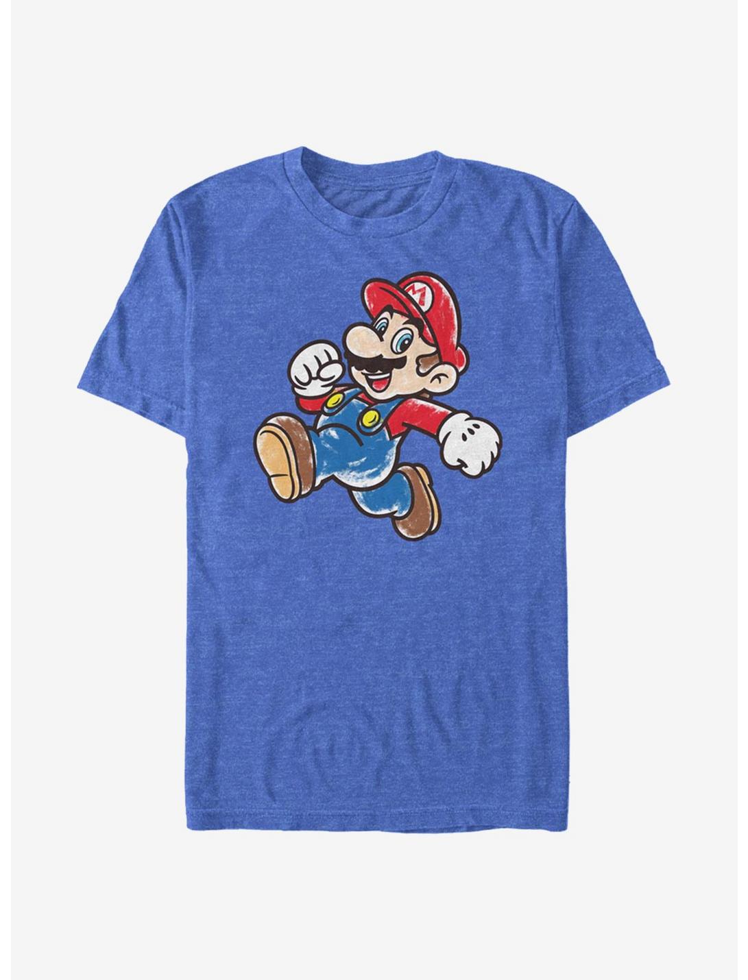 Super Mario Artsy Mario T-Shirt, ROY HTR, hi-res