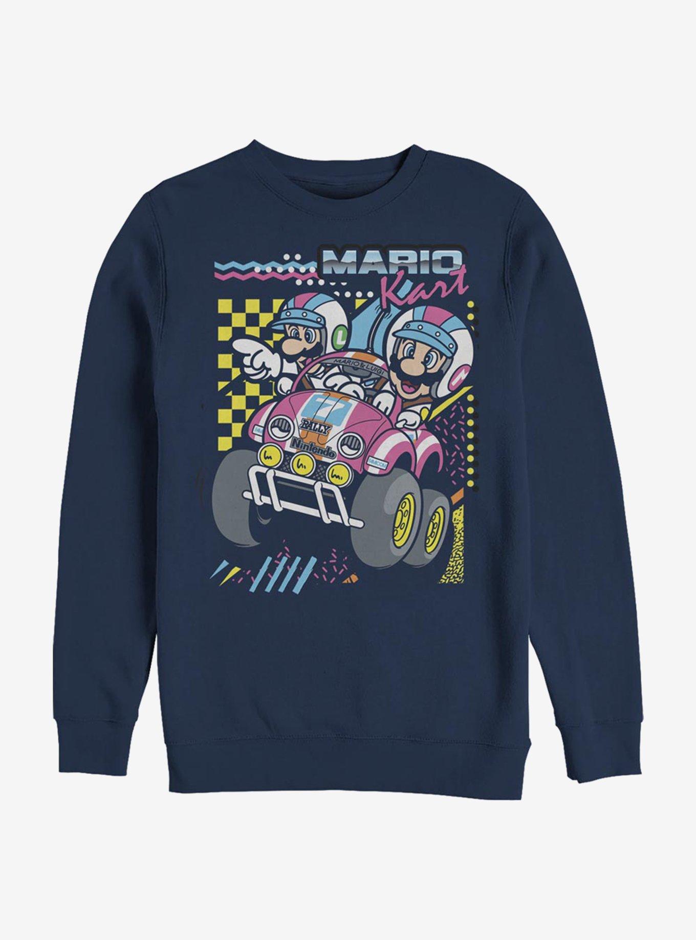 Super Mario Kart Dart Crew Sweatshirt