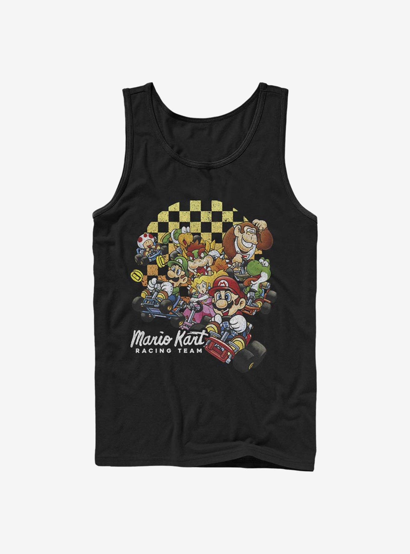 Super Mario Checkered Kart Tank