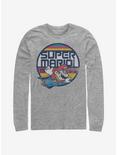Super Mario Super Flyer Long-Sleeve T-Shirt, ATH HTR, hi-res