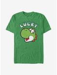 Super Mario Lucky Yoshi T-Shirt, KEL HTR, hi-res