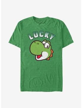 Nintendo Super Mario Lucky Yoshi T-Shirt, KEL HTR, hi-res