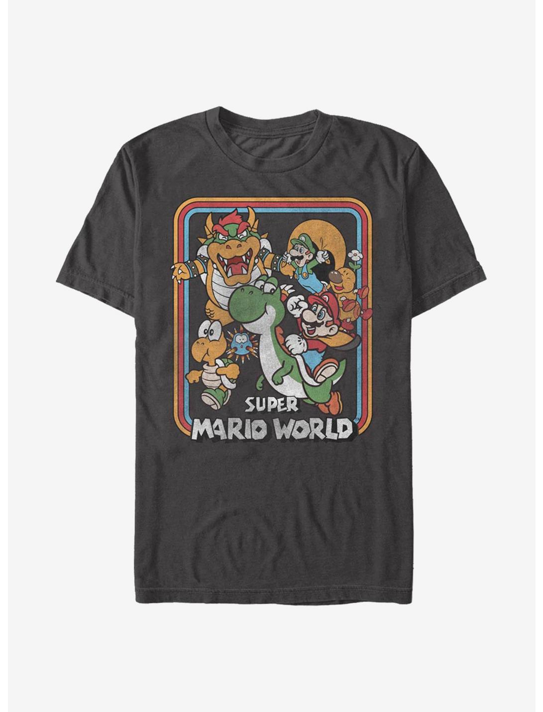 Super Mario Magic Ride T-Shirt, CHARCOAL, hi-res