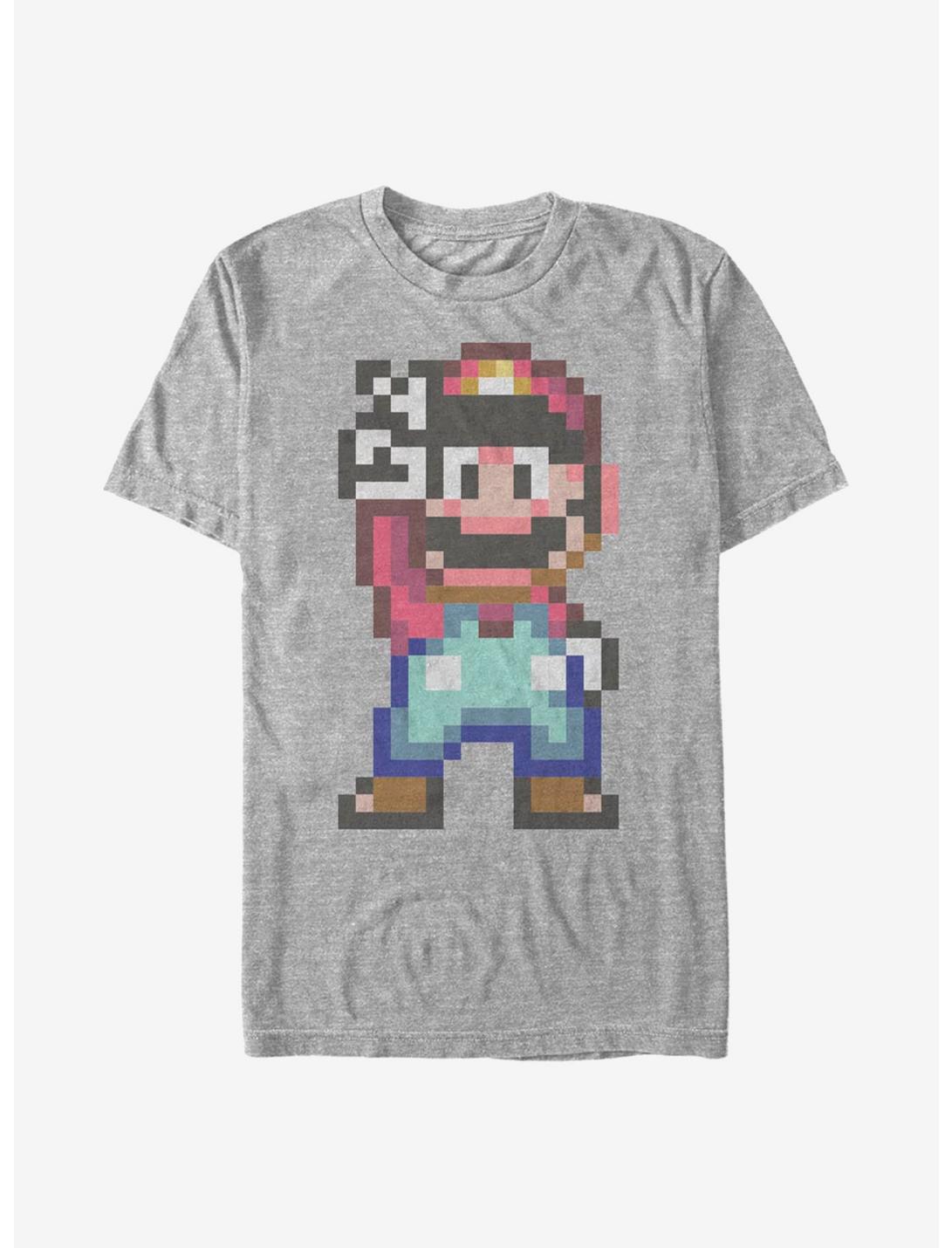Super Mario Pixel T-Shirt, ATH HTR, hi-res