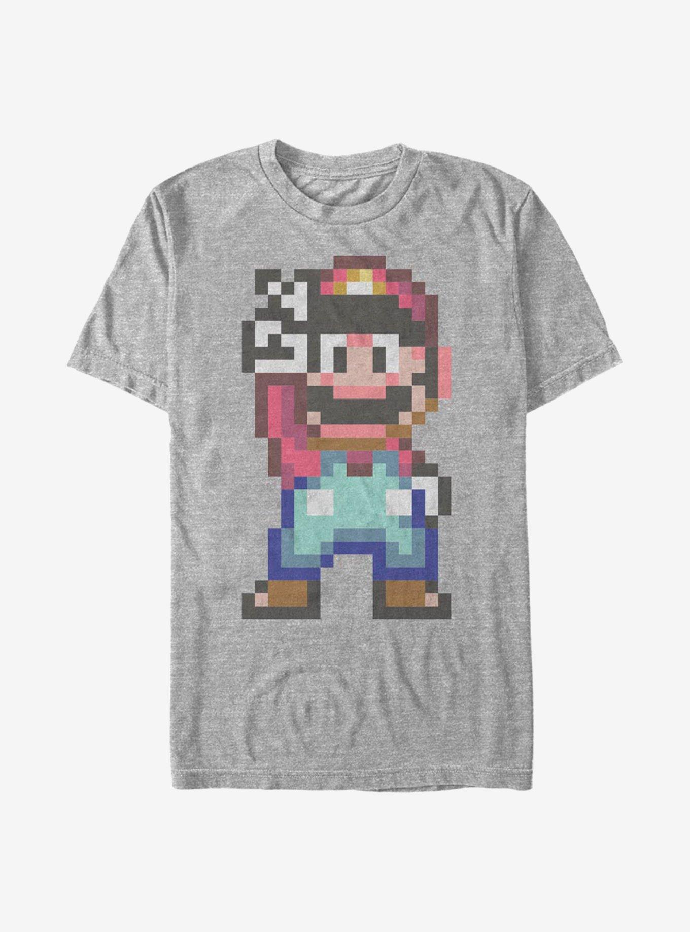 Super Mario Pixel T-Shirt, , hi-res