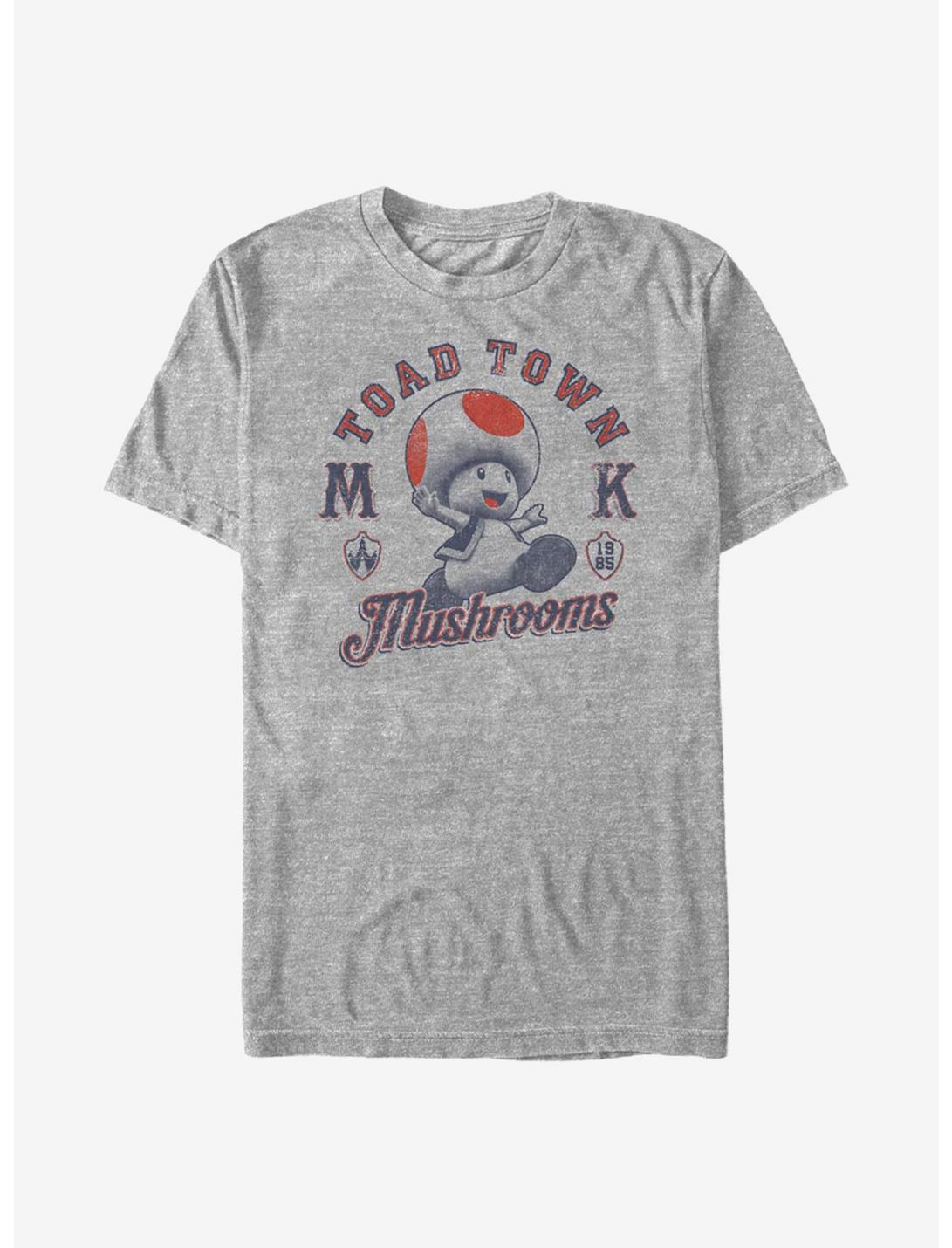 Super Mario Toad Town T-Shirt, ATH HTR, hi-res