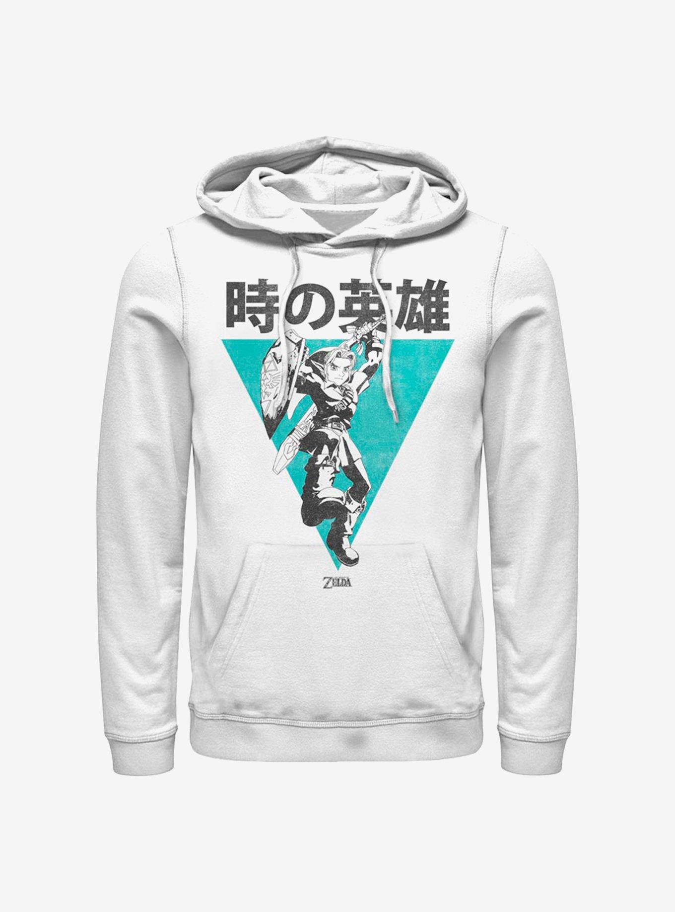 The Legend Of Zelda Hero Of Time Hoodie, WHITE, hi-res