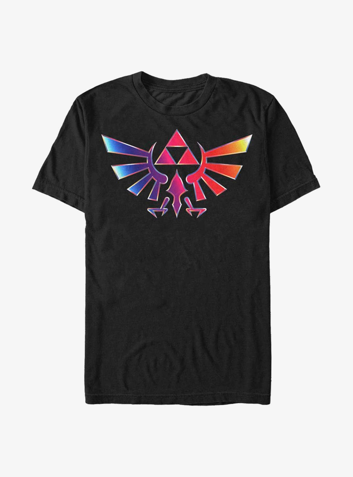 The Legend Of Zelda Rainbow Hyrule T-Shirt, , hi-res