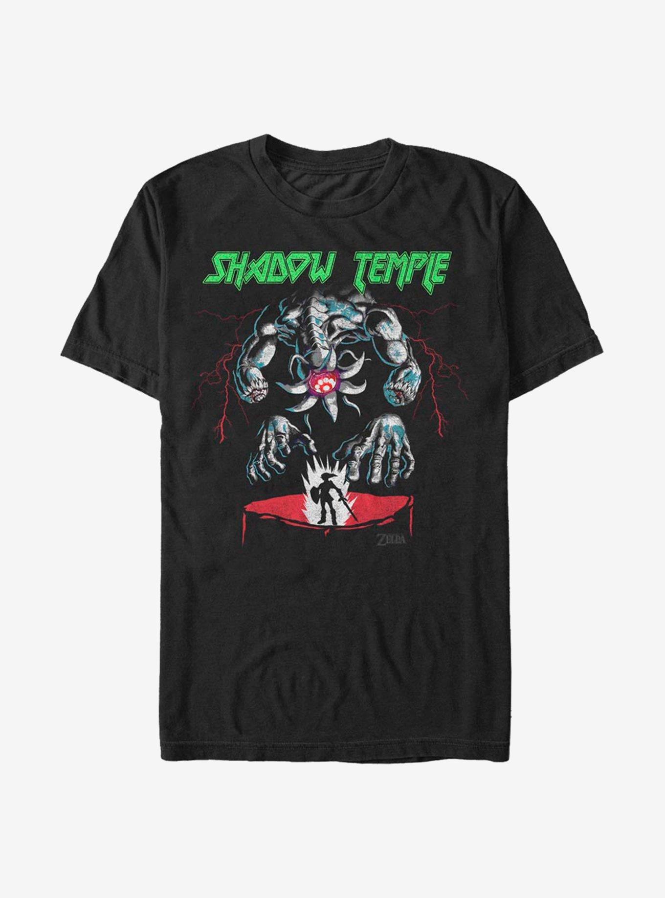 The Legend Of Zelda Shadow Temple T-Shirt, BLACK, hi-res