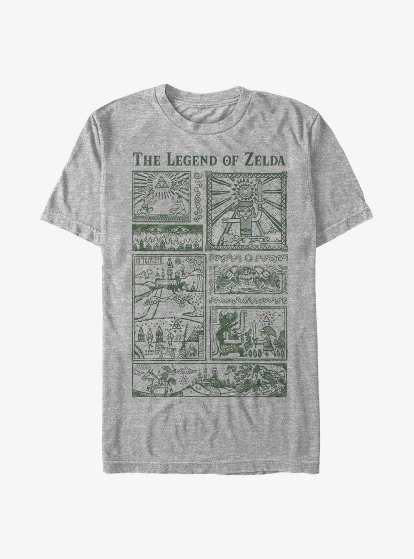 The Legend Of Zelda The Legend Retold T-Shirt, ATH HTR, hi-res
