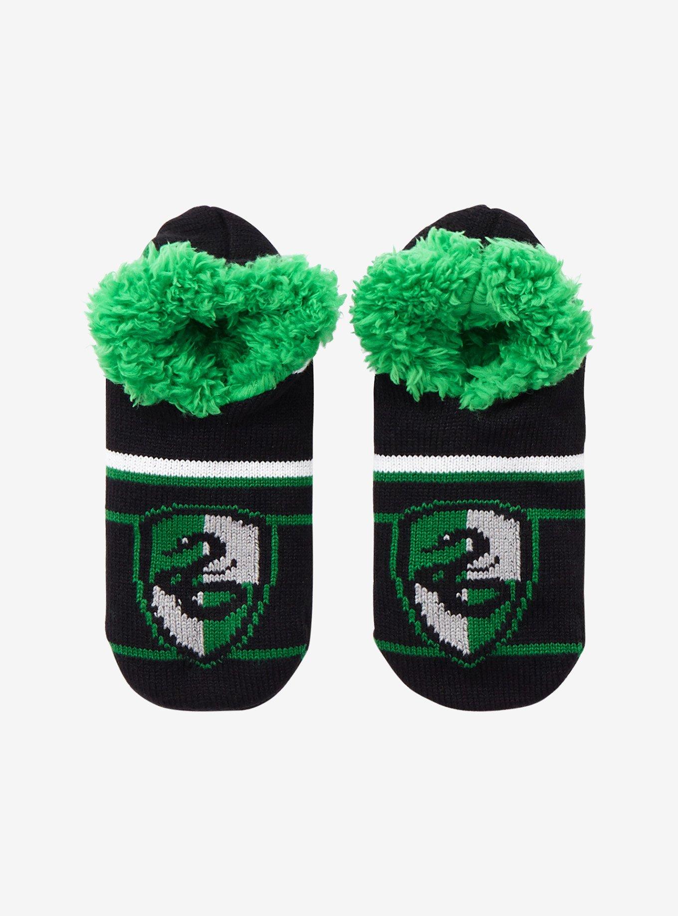 Harry Potter Slytherin Cozy Slippers, , hi-res