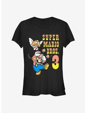 Super Mario Smashed Girls T-Shirt, BLACK, hi-res