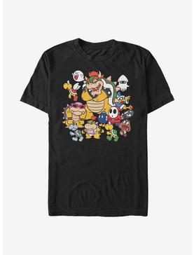 Super Mario Villain Stack T-Shirt, , hi-res